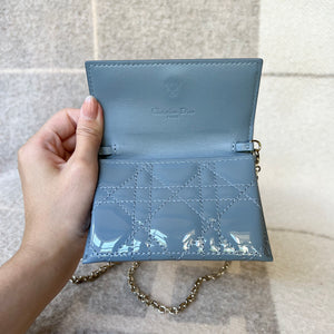 
            
                Load image into Gallery viewer, Dior Mini Flap Card Holder on Chain
            
        
