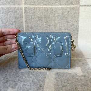 
            
                Load image into Gallery viewer, Dior Mini Flap Card Holder on Chain
            
        