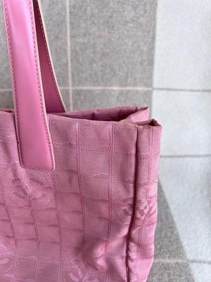 Chanel Pink Daily Errands Travel Tote