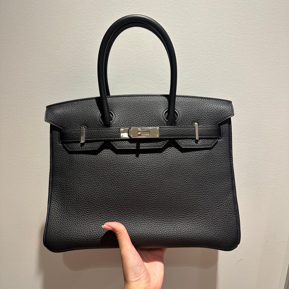 HERMES NOIR TOGO BIRKIN 30