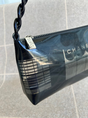 
            
                Load image into Gallery viewer, Chanel Window Series Printed Vinyl Shoulder Pochette
            
        