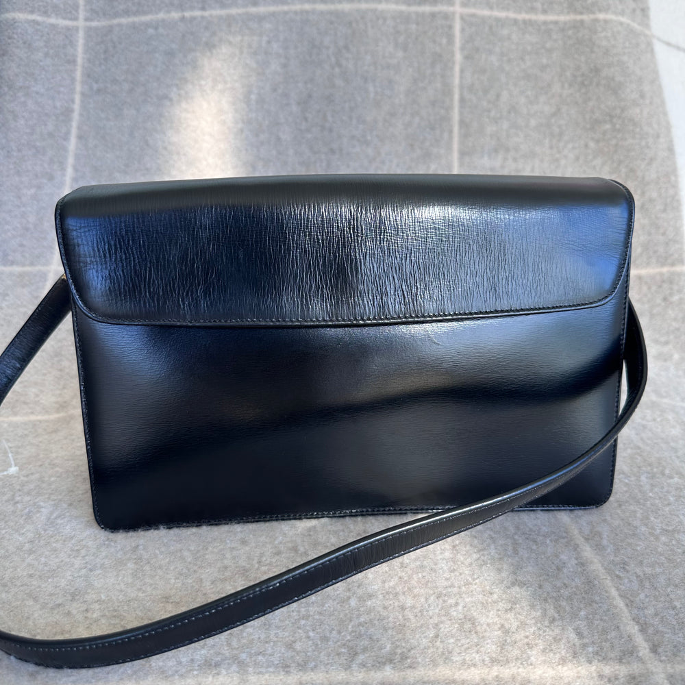 RARE Vintage Dior Calfskin Two Way Shoulder Bag with Coin Purse