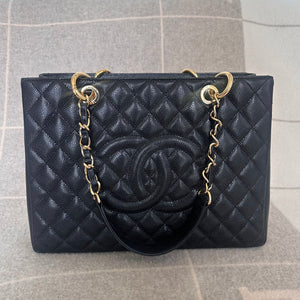 Chanel GST Caviar with Gold Hardware