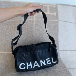 Chanel Sport Line Nylon Mini Boston Shoulder Bag