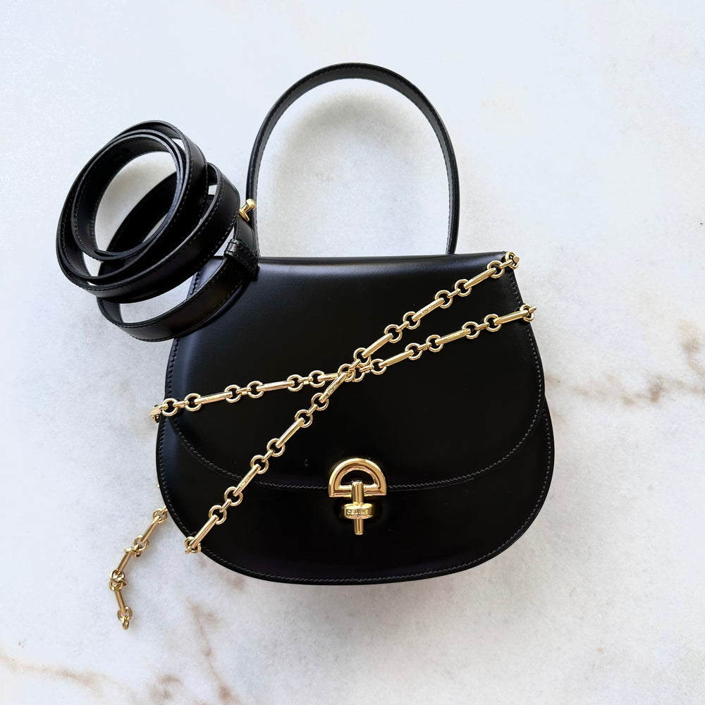1990s Vintage Celine Top Handle Two Way Shoulder Bag – Adore 1990s Vintage Celine Top Handle Two Way Shoulder Bag – Adore