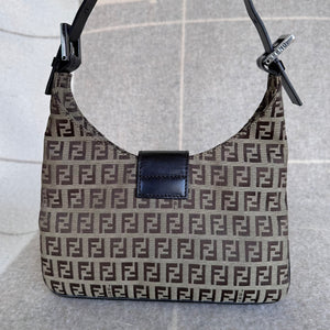 Fendi zucchino shoulder bag online