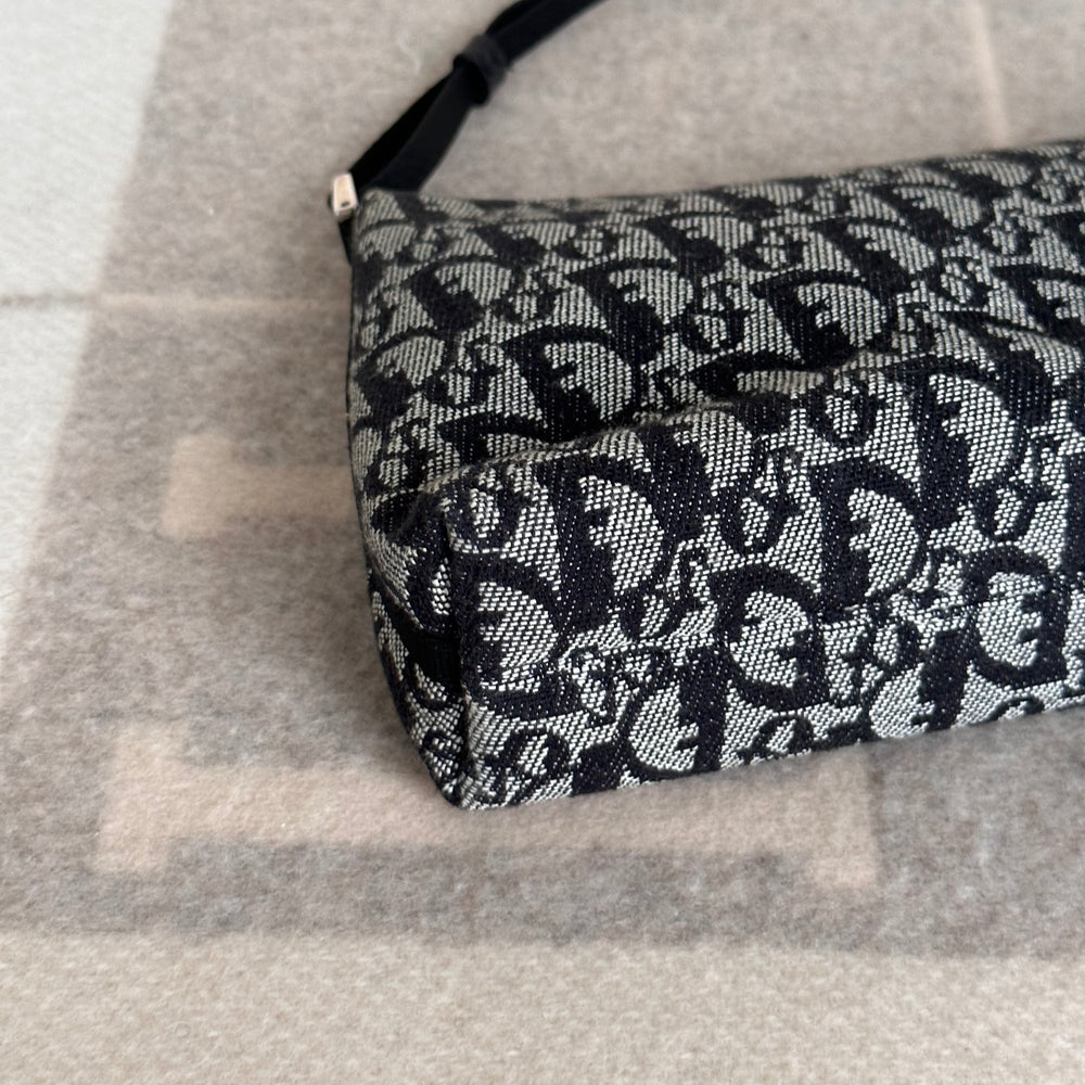 Christian Dior Monogram Canvas Shoulder Bag Adore Adored