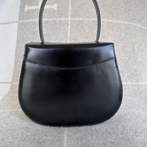 1990s Vintage Celine Top Handle Two Way Shoulder Bag