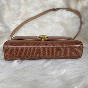 
            
                Load image into Gallery viewer, 1970s Gucci Exotic Vintage Flap
            
        