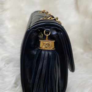 
            
                Load image into Gallery viewer, 1989-1991 CHANEL Vintage Tassel Mini
            
        