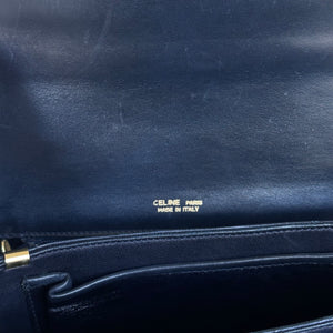 1990s Celine Old C Monogram Horse Carriage Shoulder Messenger Bag